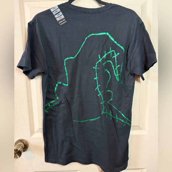 Disney Nightmare Before Christmas Oogie Boogie Black w/ Green Foil NWT - Picture 6 of 9